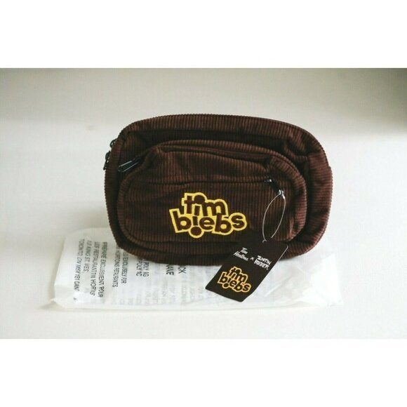 Brand New Tim  Biebes Tim Hortons Promotional Corduroy Waist Fanny Bag - Picture 2 of 8